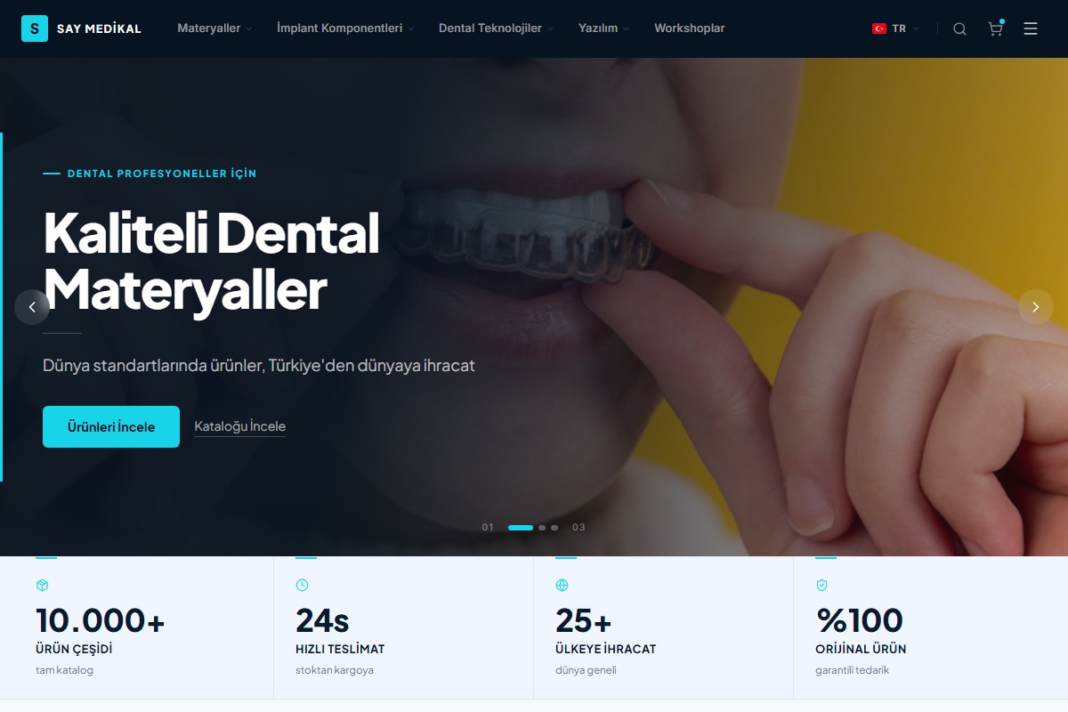 Say Medikal — Dental Malzeme